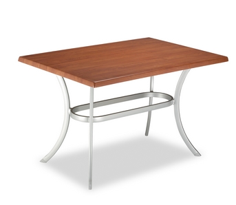 Imagen Mesa 182X76 Armazón tubo acerado Aluminio. Tablero de